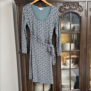 Boden Faux Wrap Floral Dress